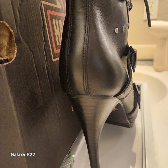 Harley-Davidson Womens Chesterton Black Boots. NIB. Size 9.5 - Picture 3 of 15